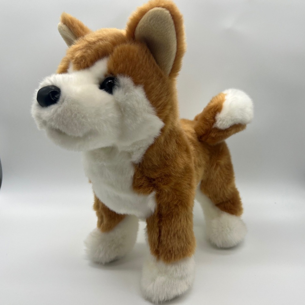 Douglas Dunham Shiba Inu Dog Plush Toy Standing